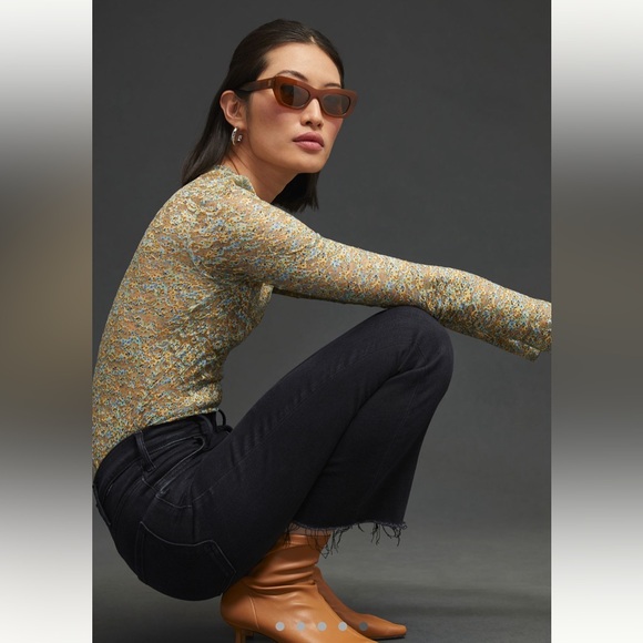 MOTHER Denim The Hustler Ankle Fray in Encounters At Night size 24 EUC - Picture 4 of 10